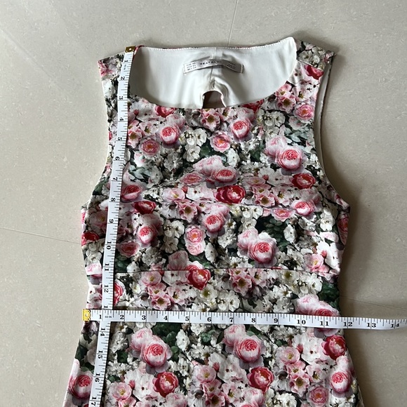 Zara Trafaluc Flower Dress 00 - Picture 7 of 9